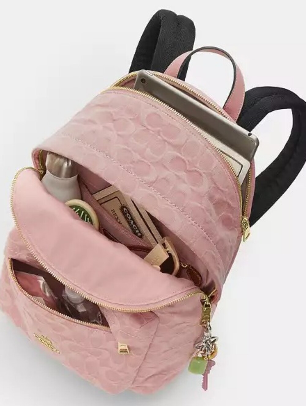 Coach Taylor Backpack In Signature Denim - Picture 8 of 9